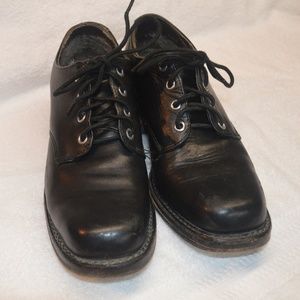 Vintage FRYE Women's Size 8.5 Black Oxford Shoes